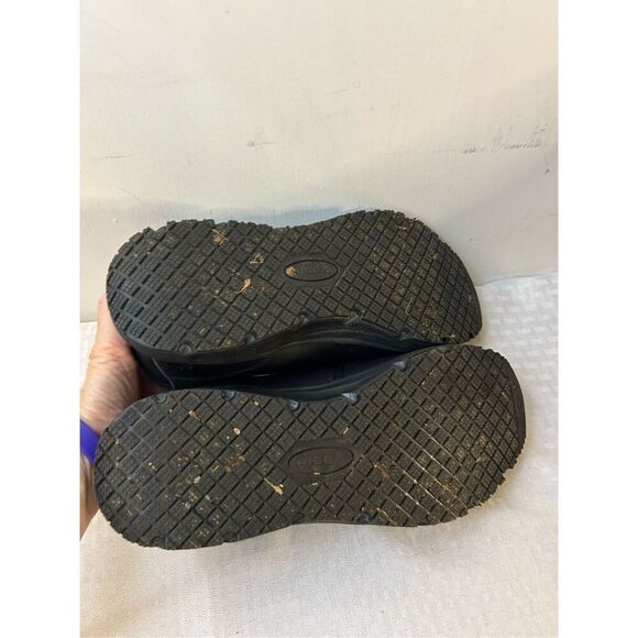 Hisea safety loafers men’s size 10 black slip resistance tread AQX09ACP - Picture 3 of 5